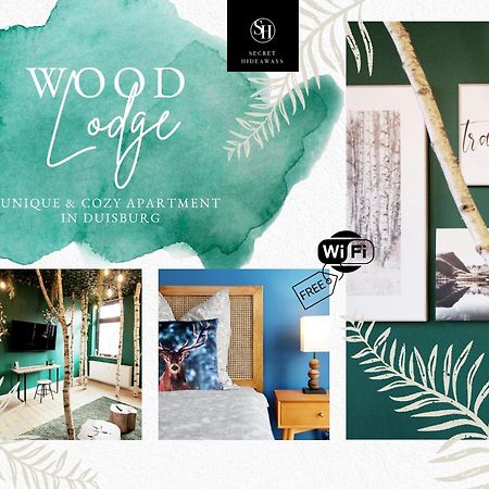 Secret Hideaways Wood Lodge Mit Kinderzimmer Messe L City L Flughafen L Hbf دوسبرغ المظهر الخارجي الصورة